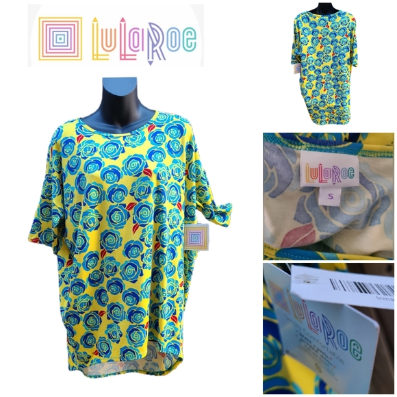 LULAROE IRMA ABSTRACT PRINT TUNIC NWT - Picture 2 of 4